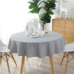 Nappe Ronde De Table Moderne - Vignette | 1001 Nappe