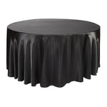 Nappe Ronde   Noir - Vignette | 1001 Nappe