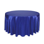 Nappe Ronde   Mariage Bleu Royal - Vignette | 1001 Nappe