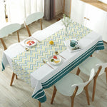 Nappe Anti Tache à Motif Rectangulaire - Vignette | 1001 Nappe