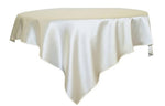 Nappe Ronde Mariage Blanc Ivoire - Vignette | 1001 Nappe