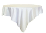 Nappe Ronde Blanche pour Mariage - Vignette | 1001 Nappe