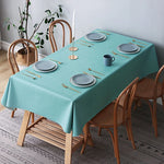 Nappe Anti Tache Bleu Canard - Vignette | 1001 Nappe