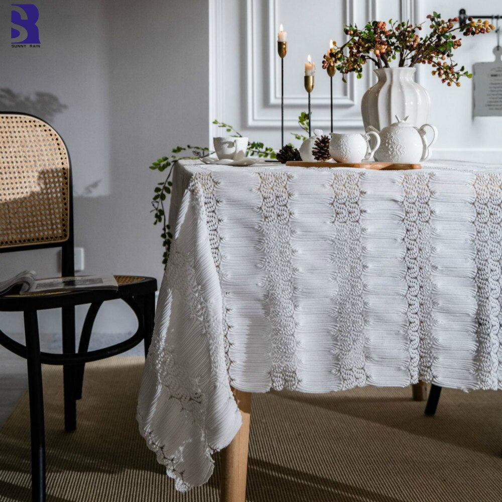 nappe-de-table-blanche