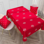 Nappe Rouge Rectangulaire - Vignette | 1001 Nappe