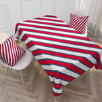 nappe rayée rouge et blanc - Vignette | 1001 Nappe