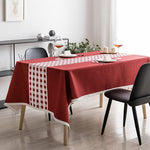 nappe rouge et blanche - Vignette | 1001 Nappe