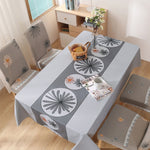 Nappe Grise Plastique - Vignette | 1001 Nappe