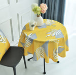 Nappe Ronde Grande Taille Jaune - Vignette | 1001 Nappe