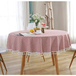 Nappe Ronde En Coton - Vignette | 1001 Nappe