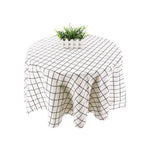 Nappe Ronde à Carreaux Vintage - Vignette | 1001 Nappe