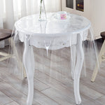 Nappe Transparente Ronde 140 cm - Vignette | 1001 Nappe