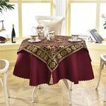 Nappe Ronde Bordeaux - Vignette | 1001 Nappe