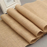 Chemin de Table <br> Toile de Jute Table Ronde