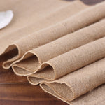 Chemin de Table <br> Toile de Jute Table Ronde