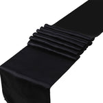 Chemin de Table   Mariage Noir - Vignette | 1001 Nappe