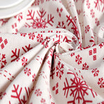 Nappe Noël <br> Blanche