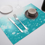 Set de Table   Noël Bleu - Vignette | 1001 Nappe