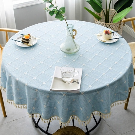 Nappe Ronde <br> En Lin