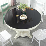 nappe-transparente-ronde-noir