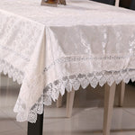 Nappe Damassée <br> Blanche