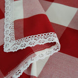 Nappe Vichy <br> Rouge et Blanc