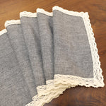 Chemin de Table  <br> Toile de Jute Mariage